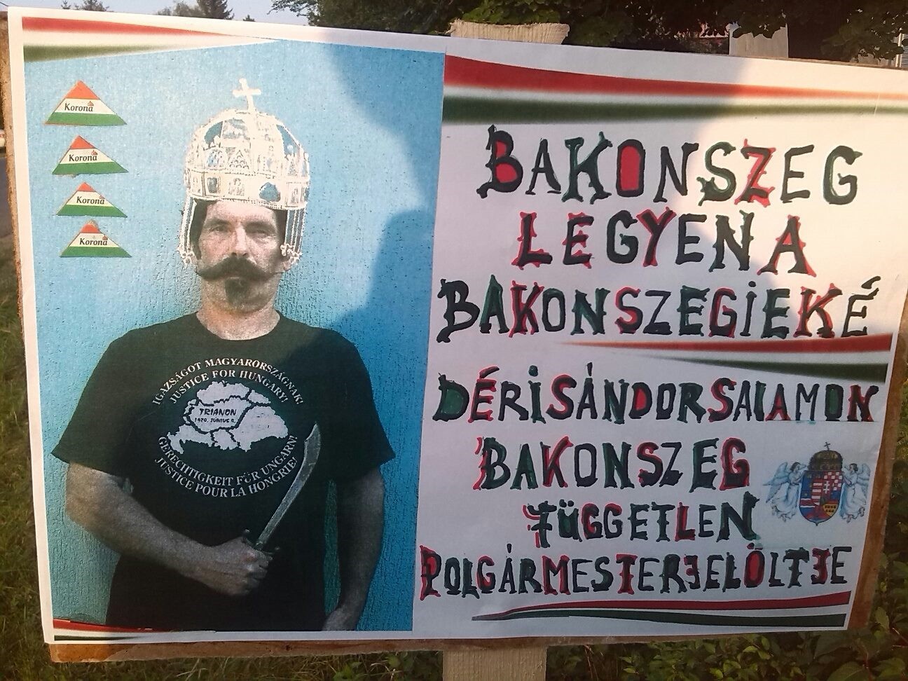 Legjobb plakát, legjobb szlogen, legjobb választási jelmez