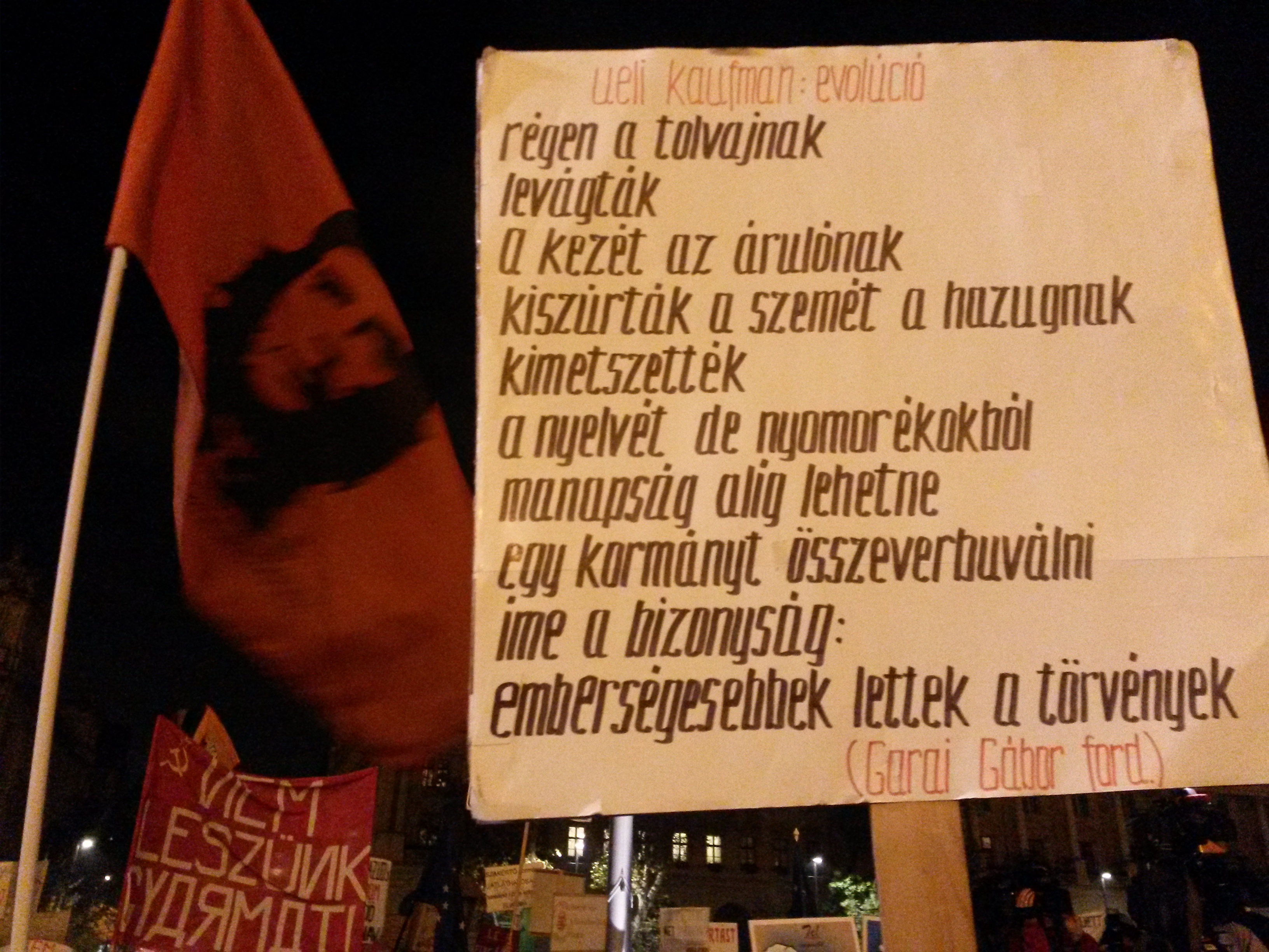 Illustration for article titled Képek, gifek, videó a tegnapi tüntetésről, minden itt van egyben