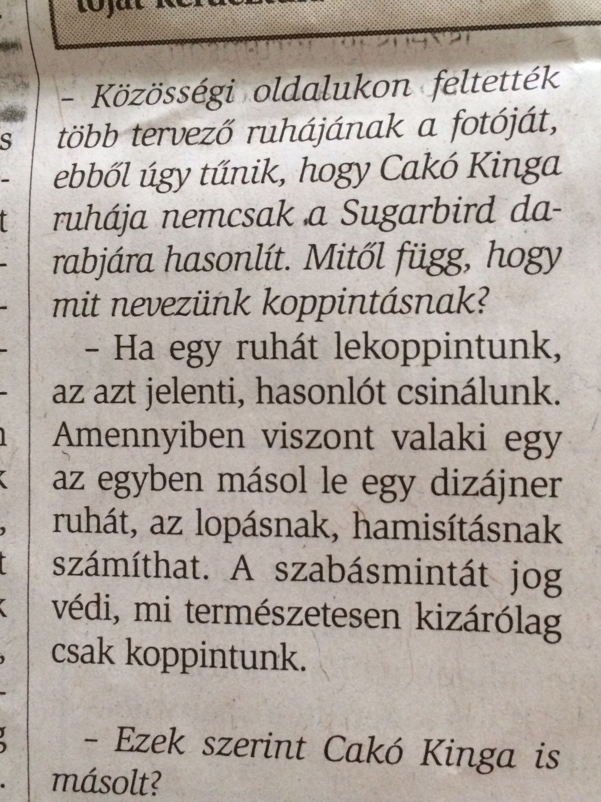 Illustration for article titled A nap alcíme a Helyi Témáé