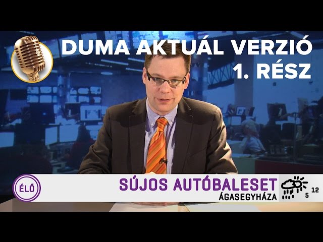 Itt a paródia a parodisztikus köztévéről