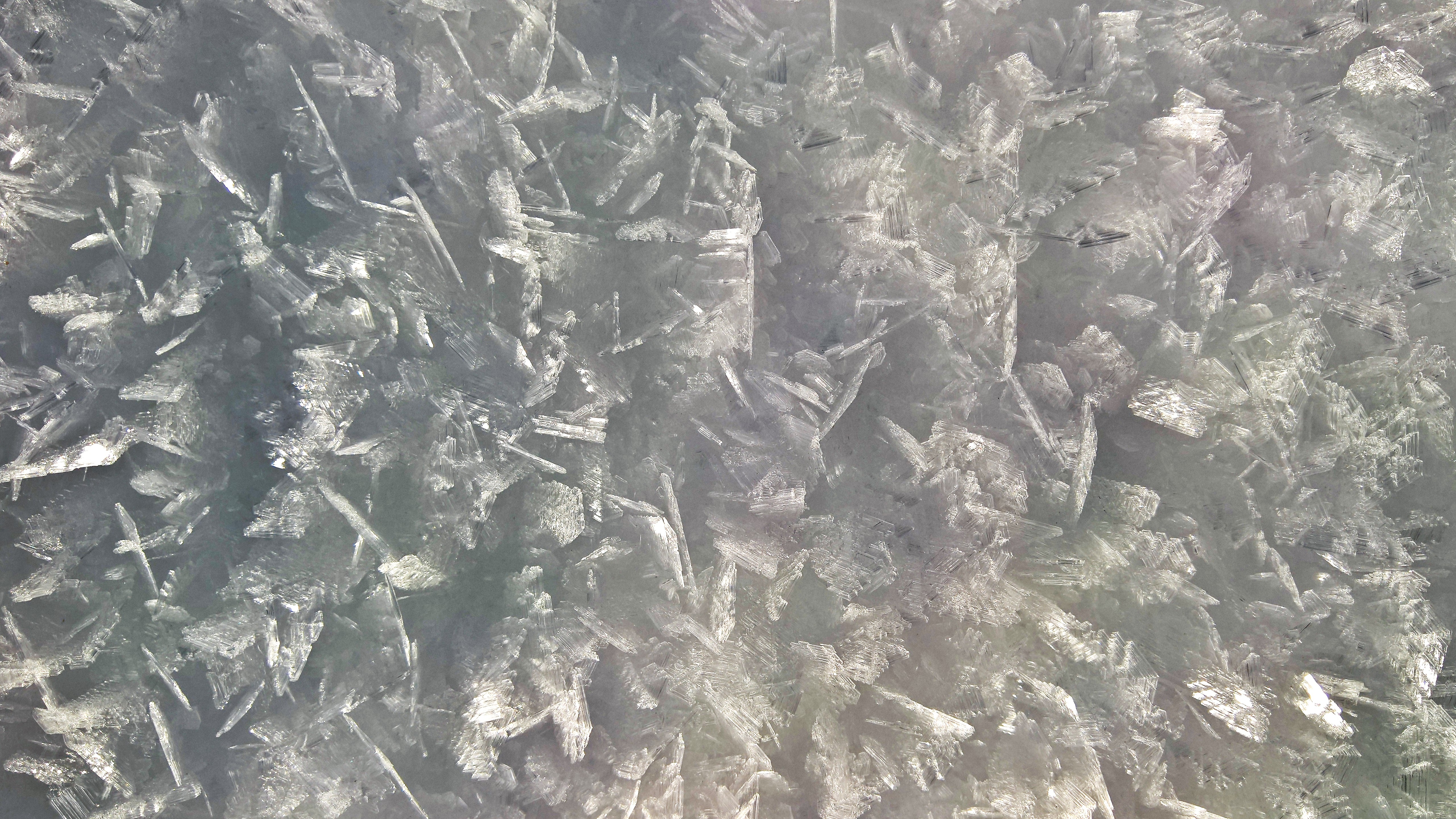 Gyémánthó extra közelségből.