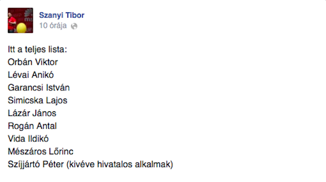 Illustration for article titled Szanyi Tibor tudja, kiket tiltottak ki Amerikából, Lévai Anikó az egyik