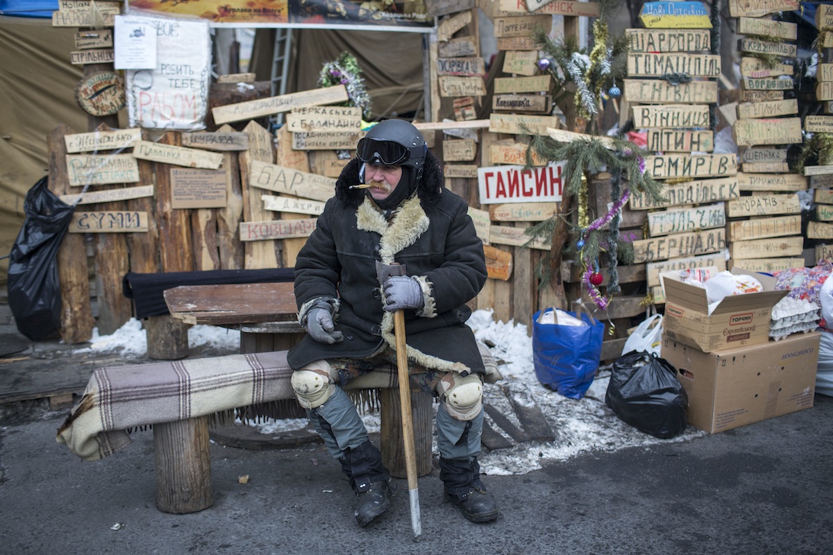 Illustration for article titled Kijev lángokban