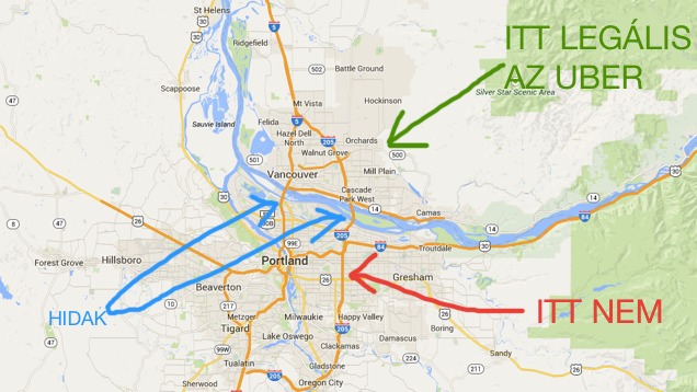 Portland beperelte az Ubert