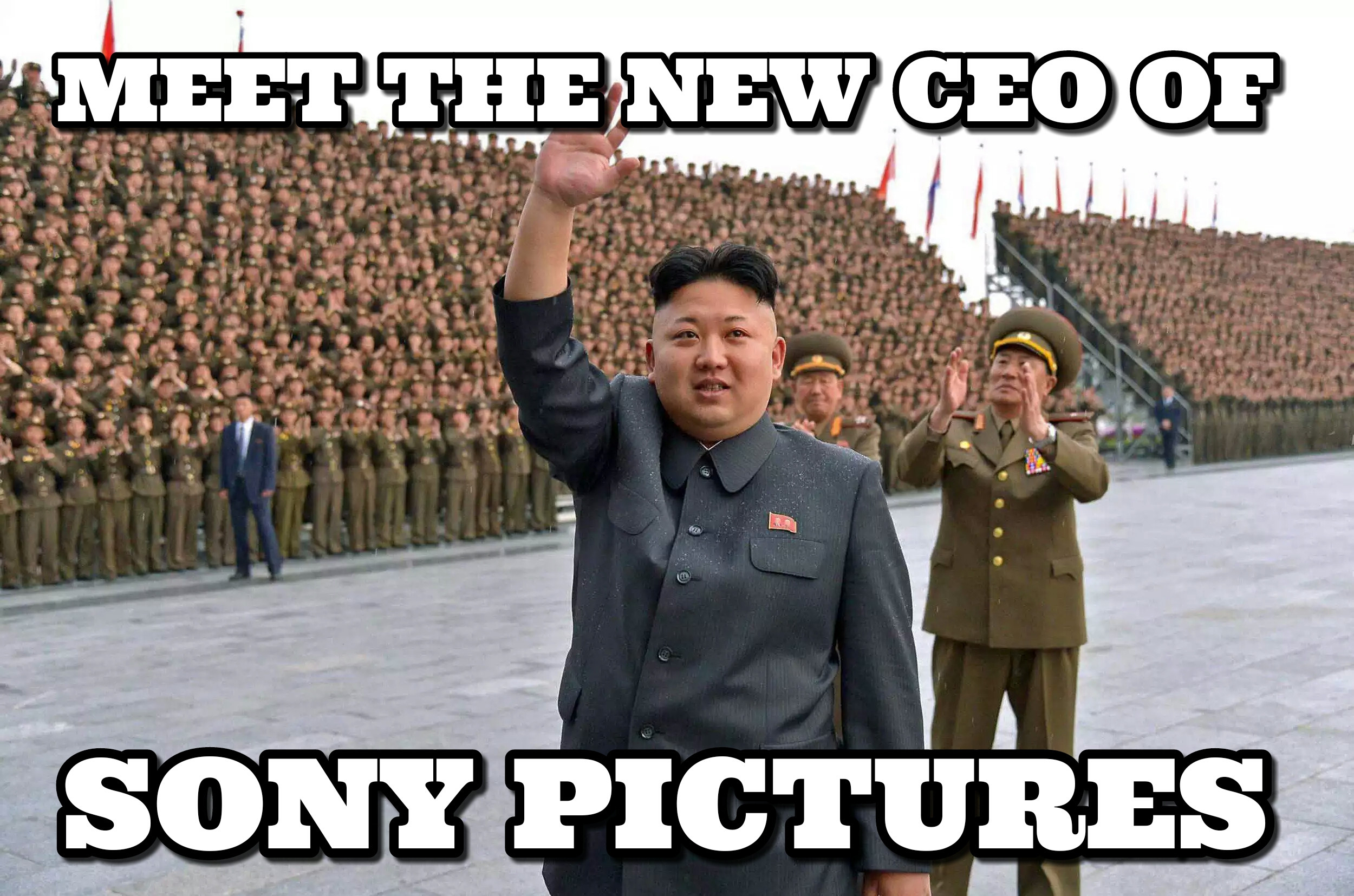 Az Észak-Koreától berezelő Sonyn gúnyolódik az internet