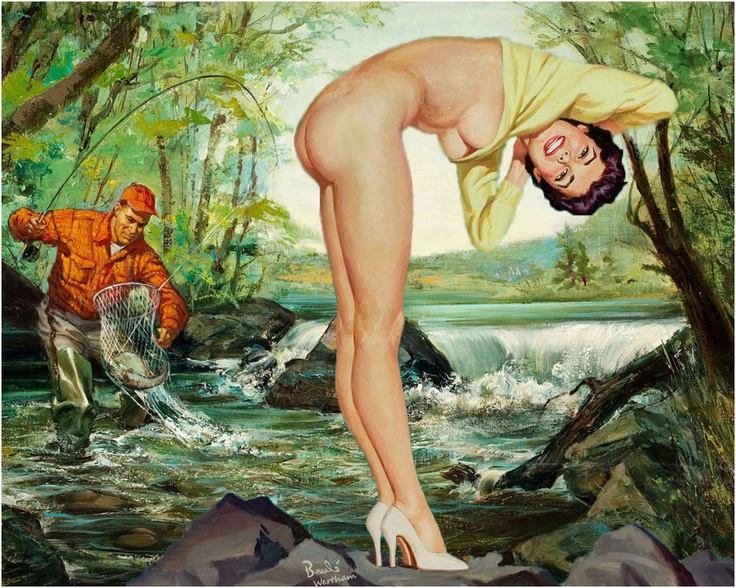 Illustration for article titled Egyre népszerűbb a csöcsös nő+csücsörítő ponty párosa (18+)