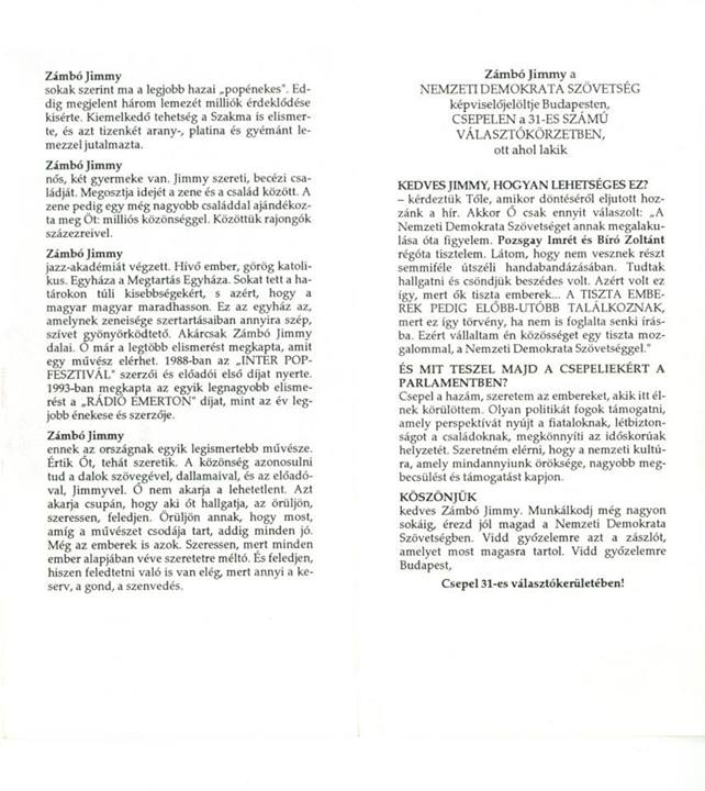 Illustration for article titled Kacagjunk együtt 24 év legviccesebb választási szórólapjain!