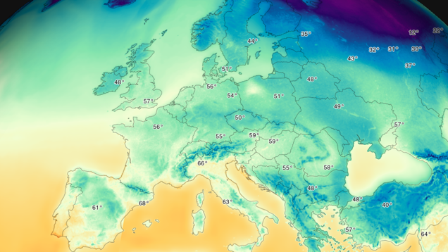 Talán ez a legszebb időjárás-jelentés