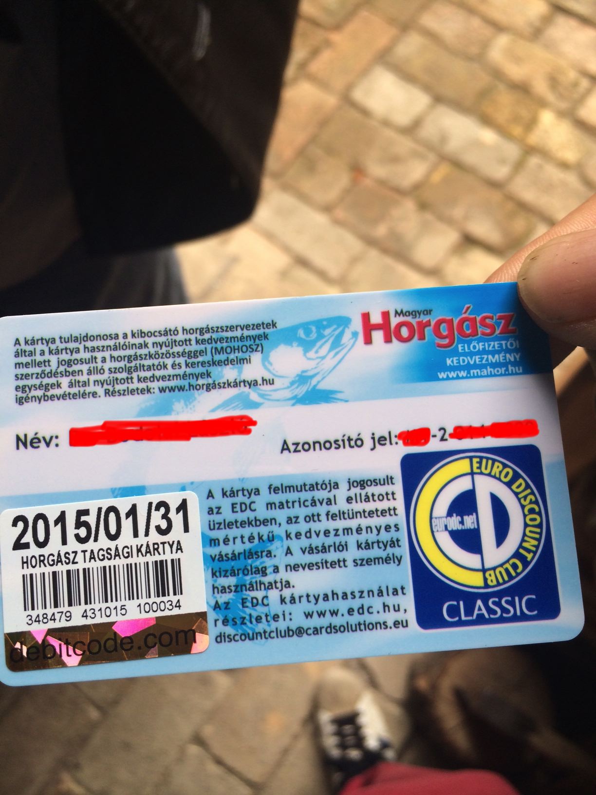 Illustration for article titled Cink-exkluzív: Ilyen lesz a kártya formátumú horgászigazolvány