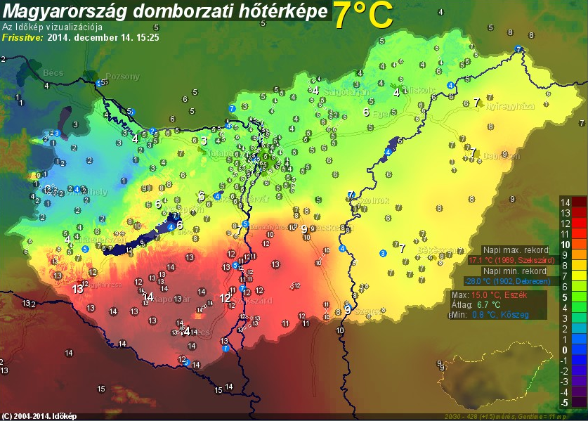 Megdőlt a napi melegrekord, Baranya megyében tavasz van