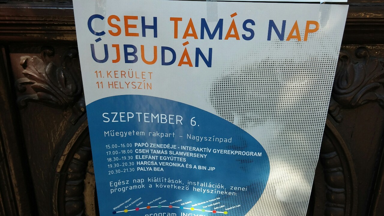 Én nagyon szeretem Cseh Tamást, az emlékét is, de ez mégis mi a bánat?