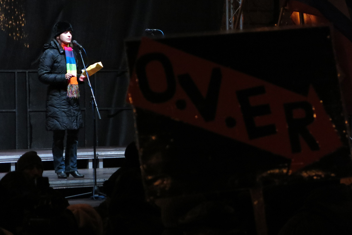 Illustration for article titled Valami nagy baj van – képeink a péntek esti tüntetésről