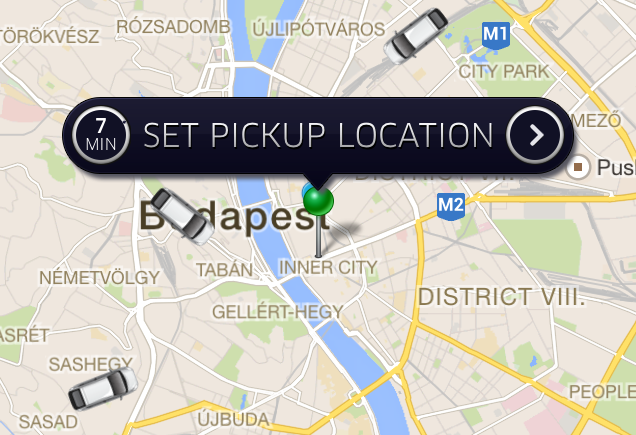 Már három Uber-autó is járja a várost