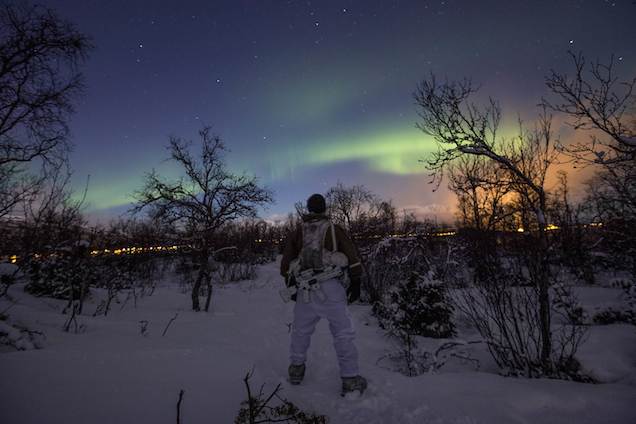 Pucér újoncokat futtattak mínusz 20 fokban a norvég hadseregben