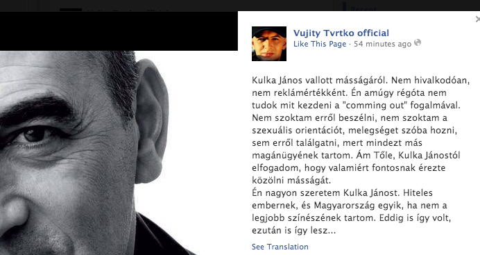 Nagy magyar koponyák MCXVI.: Vujity Tvrtko Kulkától elfogadja