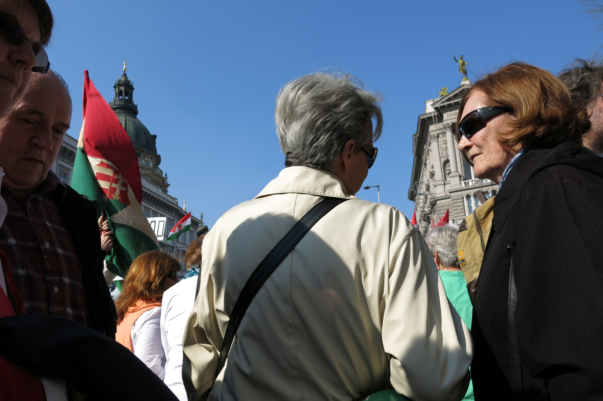 Illustration for article titled Harcba boldog jövőért megyünk – képeink a Második Békemenetről