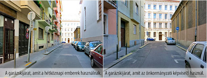 Megszüntettek 4 parkolóhelyet, mert egy fideszes nem tud vezetni