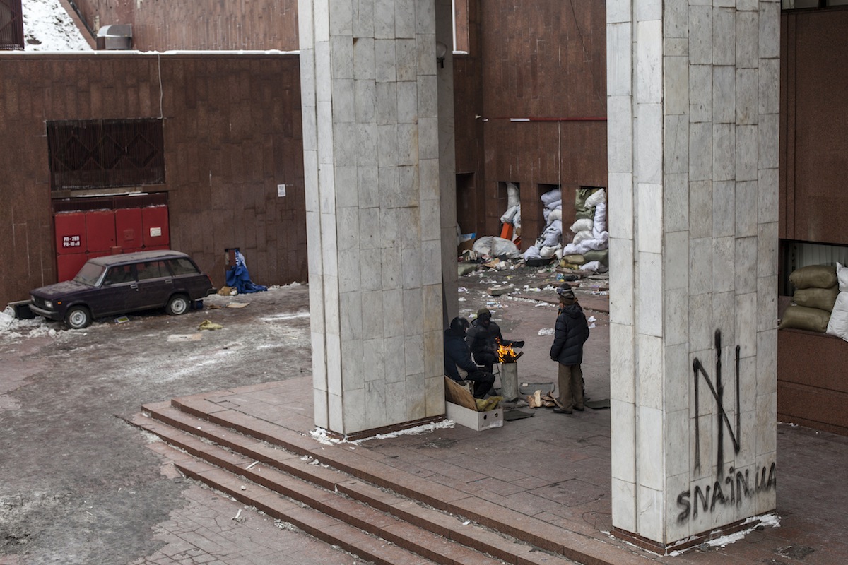 Illustration for article titled Kijev lángokban