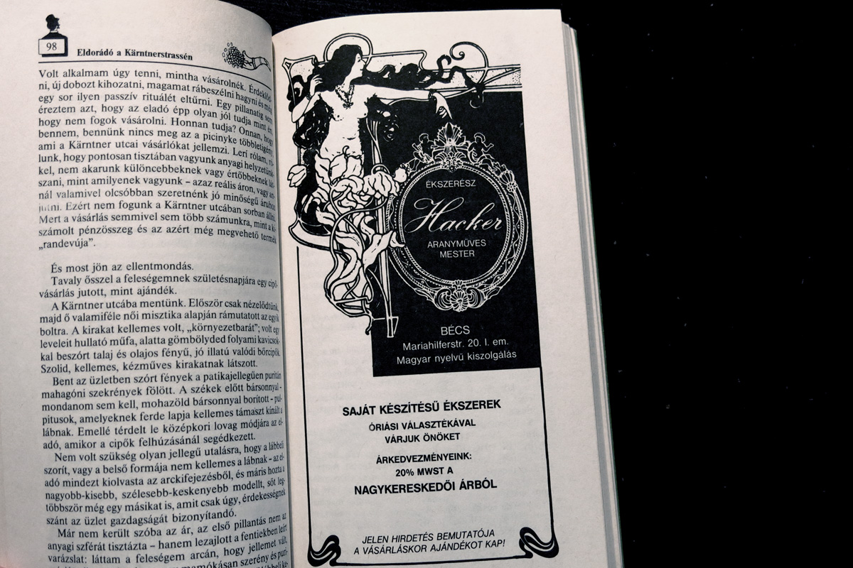 Illustration for article titled Mondjuk azt, hogy Mokka, bitte, és készítsünk elő 6 schillinget!