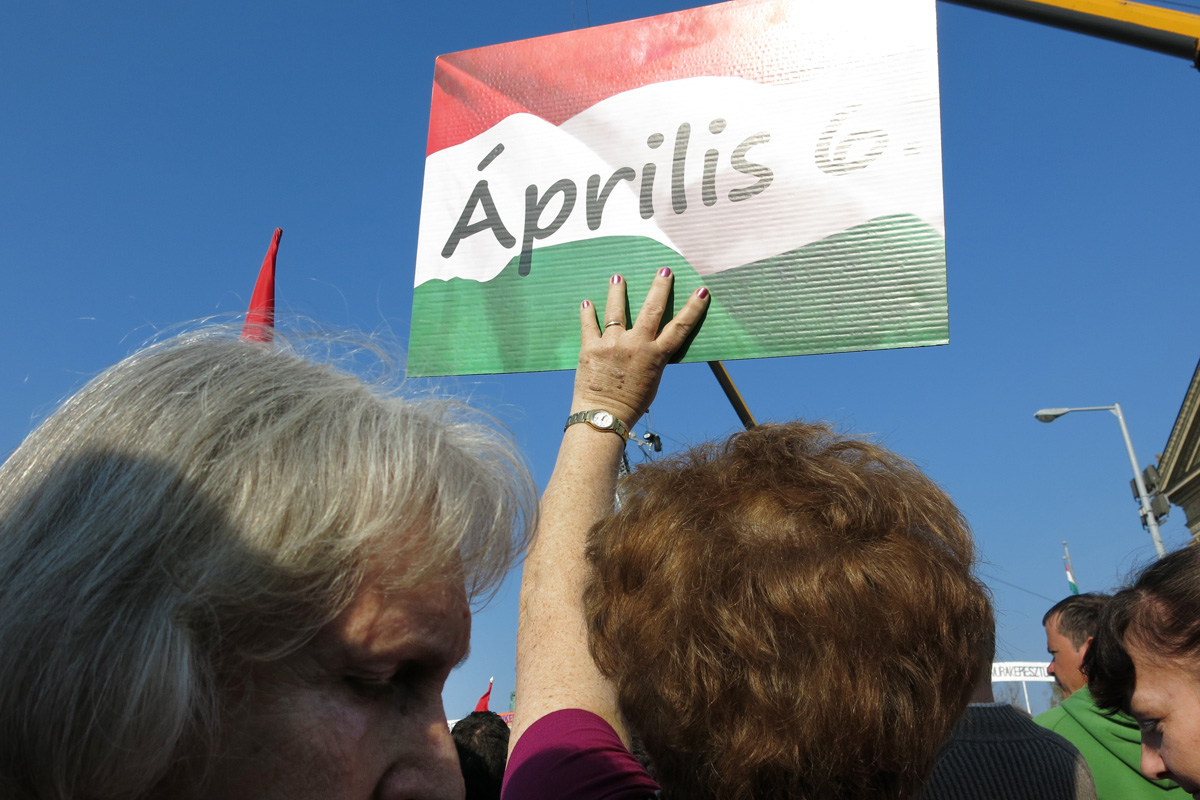 Illustration for article titled Harcba boldog jövőért megyünk – képeink a Második Békemenetről