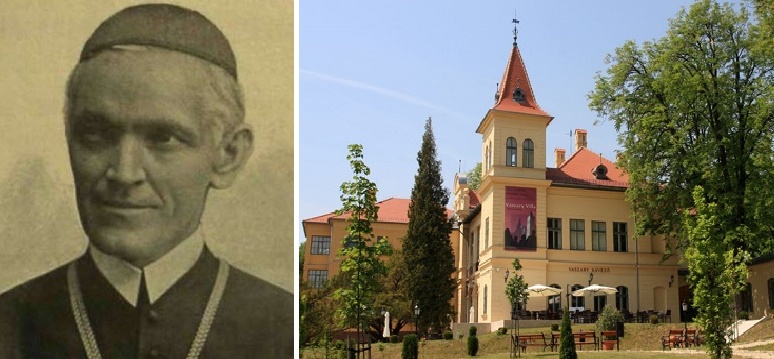 Vaszary Kolos bíboros-hercegprímás, esztergomi érsek és az általa felújíttatott balatonfüredi Vaszary villa