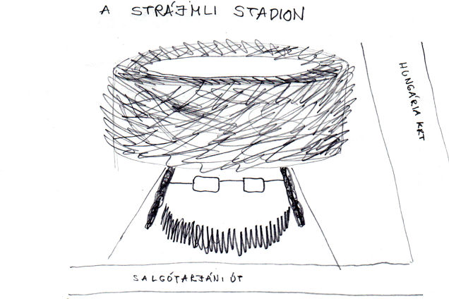 Illustration for article titled Tuti, hogy lesz új MTK-stadion – talán flódni alakú