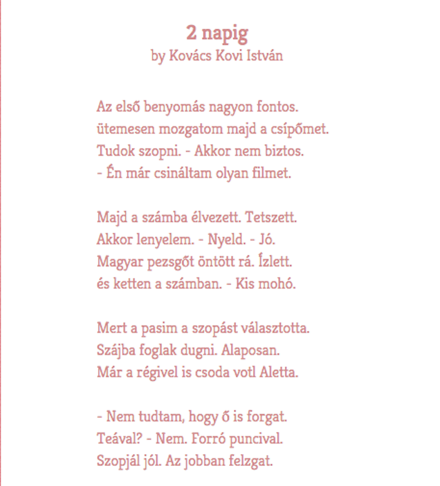 Illustration for article titled Így élvezet a Twitter: versek a szopós pornótól Deutsch Tamásig (18+)