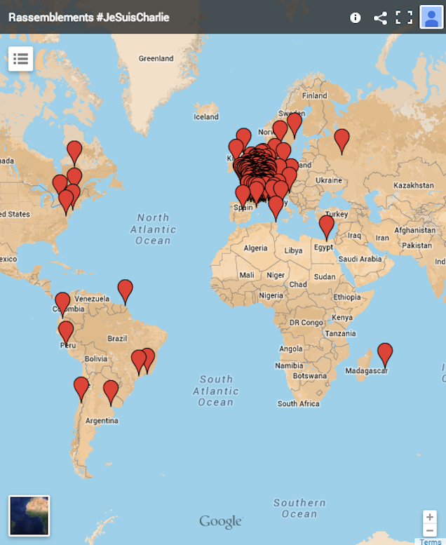 Magyarországon és Közép-Európában tényleg nincs Charlie-megemlékezés?