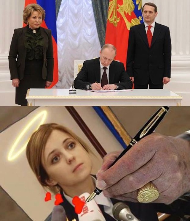 Illustration for article titled Két szuperszexi muff várja, hogy Putyin leigázza őket