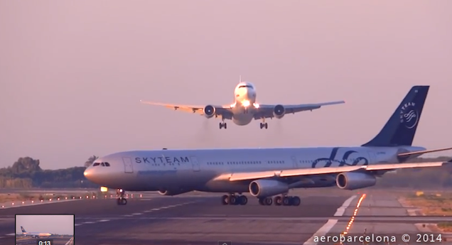 Csak nézek tátott szájjal: majdnem az Airbus hátán landolt a Boeing