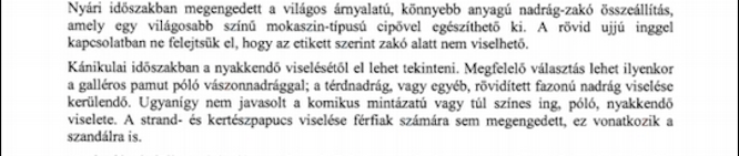 Illustration for article titled Hivatalosan betiltották a zokni-szandált a Közszolgálati Egyetemen