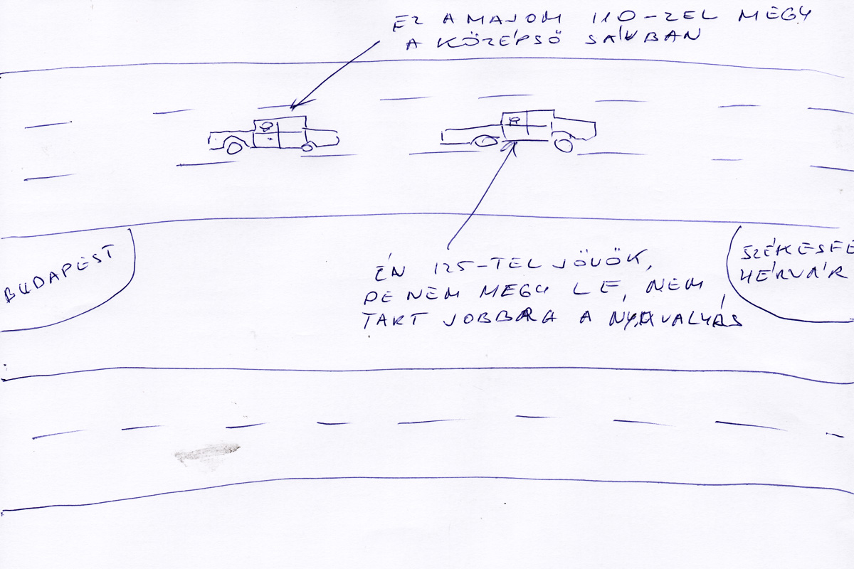 A 3 legdühítőbb görénység vezetés (azaz közlekedés) közben