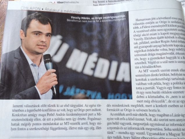 Média-megabréking: Vaszily Miklós a királyi köztelevíziónál folytatja