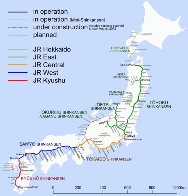 Illustration for article titled A csodavonat, ami 50 év alatt megcsinálta és megette Japánt