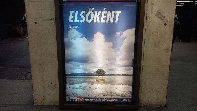 Kegyetlen szlogennel vág vissza a Hír Tv az akkoramikorozó köztévének