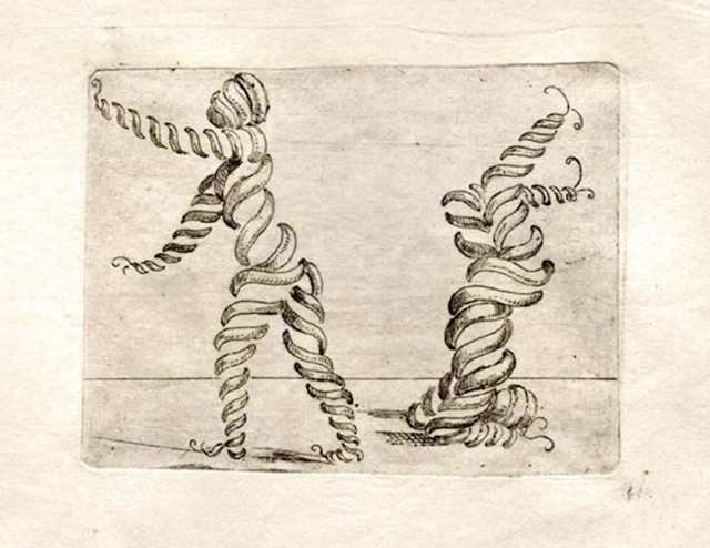 Illustration for article titled Szürrealista figurák a tizenhetedik századból