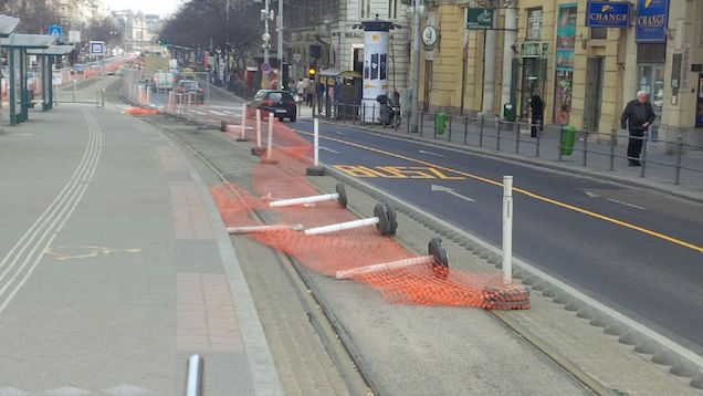 Illustration for article titled Szily L. hirtelen fékezésre és irányváltásra kényszerült a Margit hídon