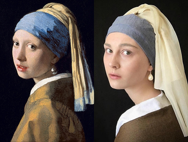 Illustration for article titled A legszebb színésznők arcát váltogatja a belga lány, és a nagy filmek felejthetetlen maszkjai!