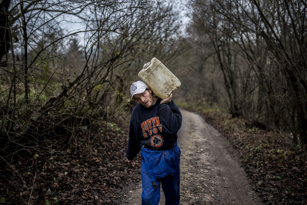 A vízhordás a legkeményebb Borsod megye Sowetójában
