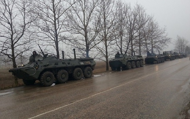 Illustration for article titled Fegyveresek foglalták el a krími parlamentet