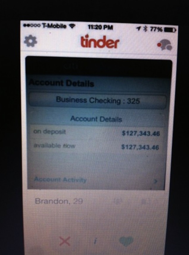 Megvan a legköcsögebb Tinder-profil!