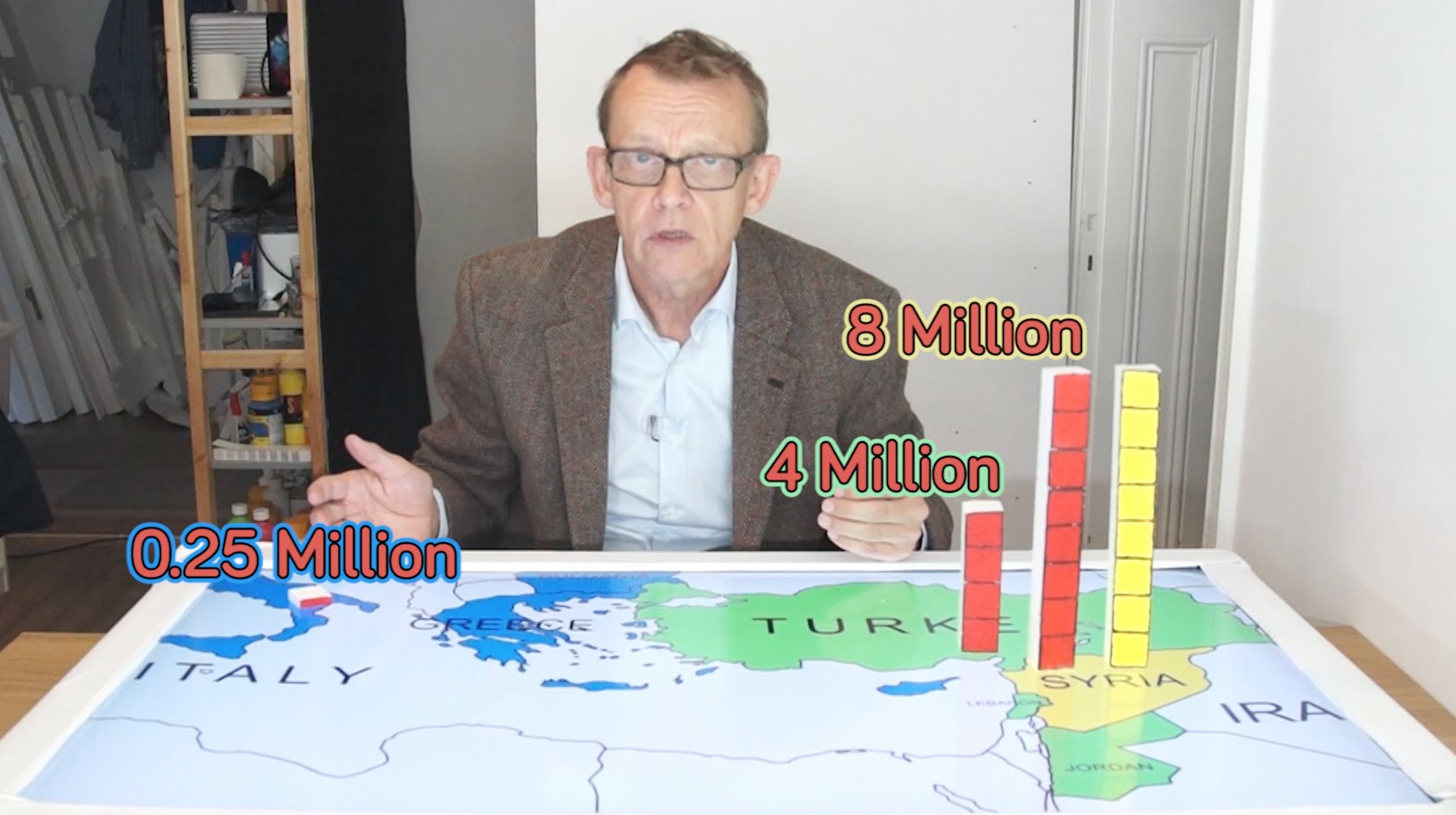 Csak a menekültek töredéke akar Európába jönni