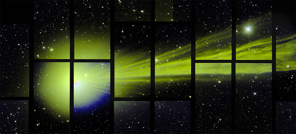 Csináltak egy elképesztő felvételt a Lovejoy üstökösről