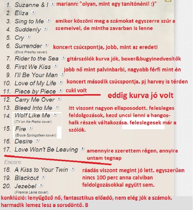 Illustration for article titled Egy nagyon jó kritika a hétfő esti Anna Calvi-koncertről