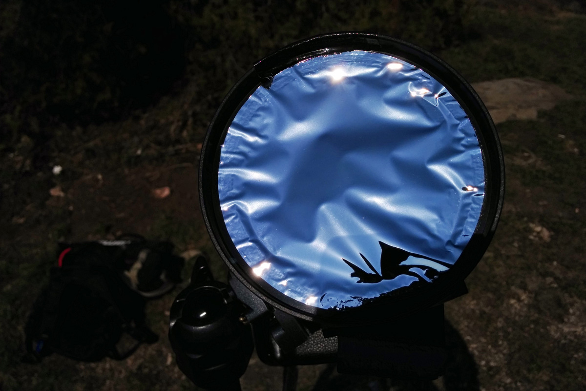 Illustration for article titled Így fogyott el a Nap ma délelőtt