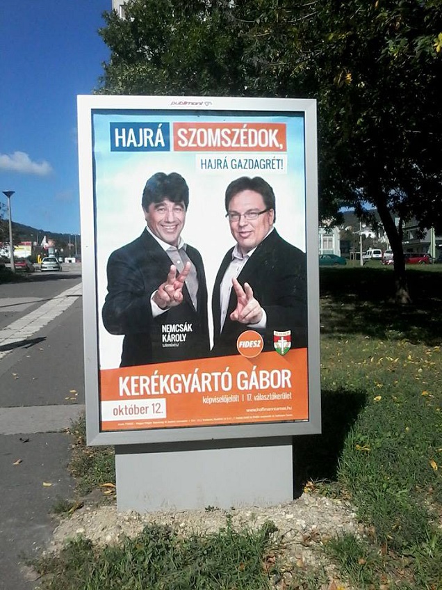 A hét plakátja: Hajrá, Szomszédok, hajrá, Gazdagrét!