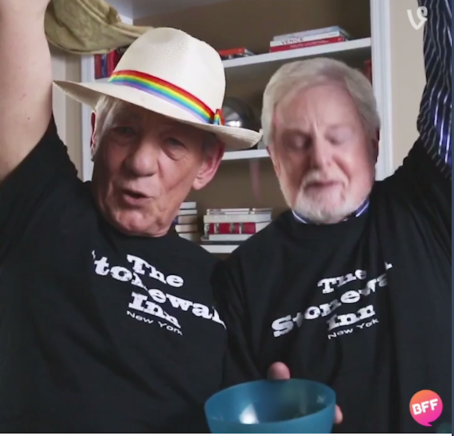 Így ünnepli Gandalf, hogy szabad a melegházasság Amerikában