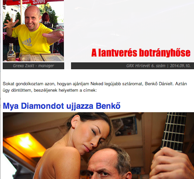 Most megtudhatod, miből él a faszával lantoló Benkő Dániel