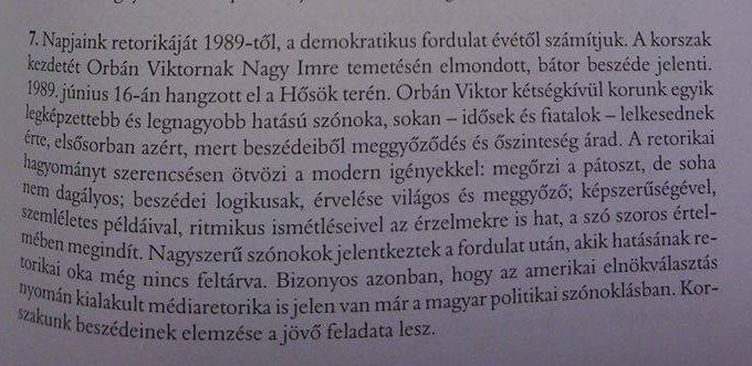 Orbán Viktor beszédeiből meggyőződés és őszinteség árad