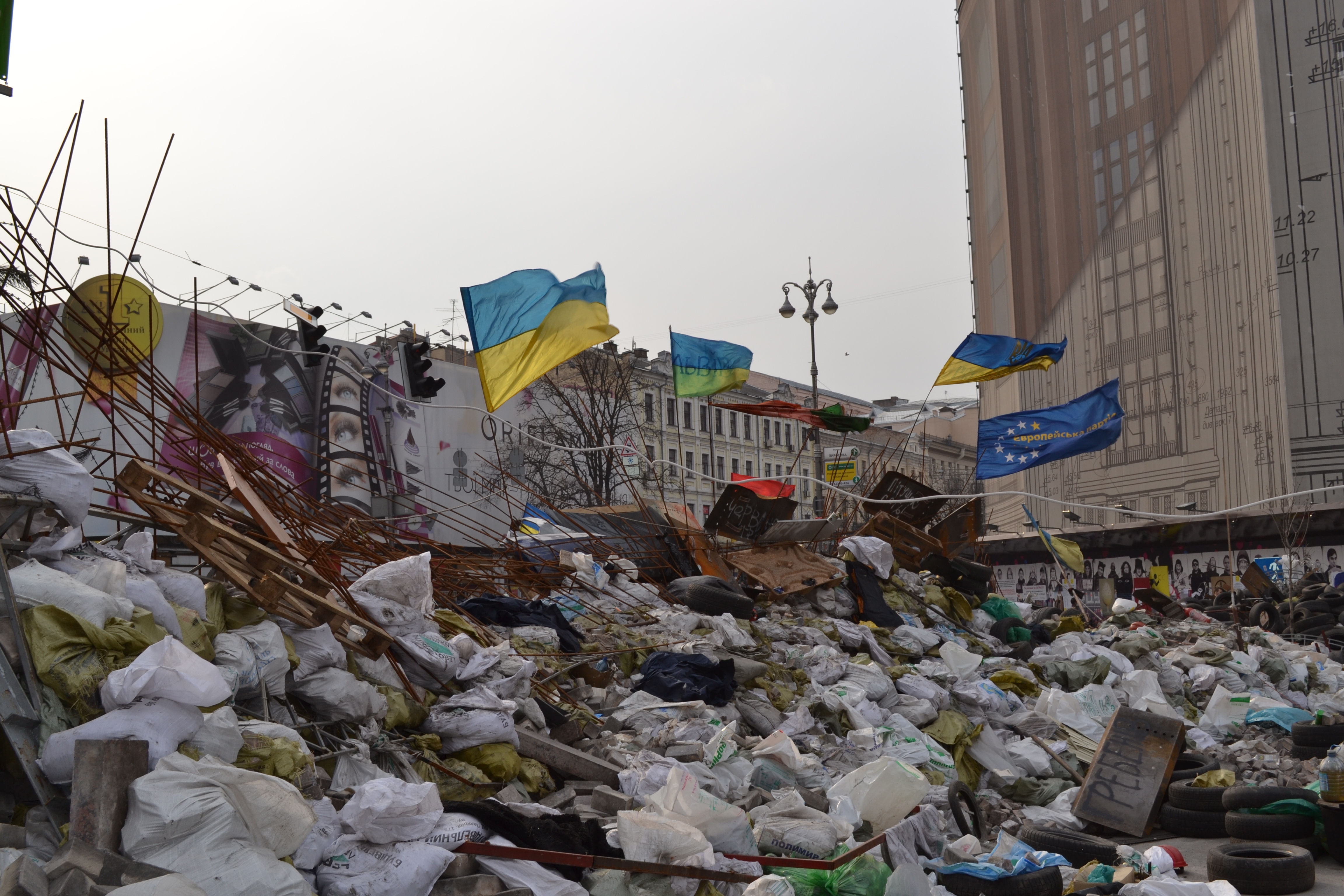 Illustration for article titled Így néz ki a Majdan egy hónappal a forradalom után